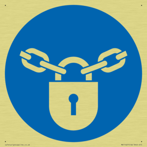 Mandatory: Keep locked